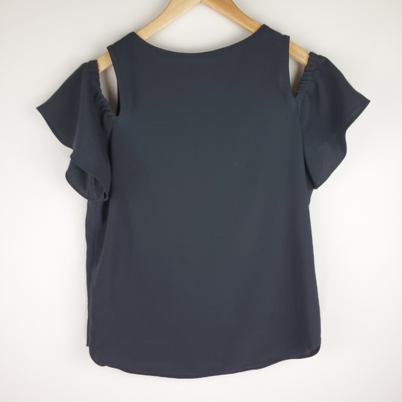 Amanda UpRichard Bali Tank Black Cold Shoulder - Picture 5 of 5